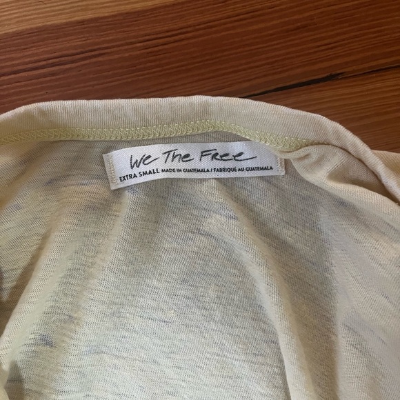 Yellow freepeople tank - Picture 3 of 3